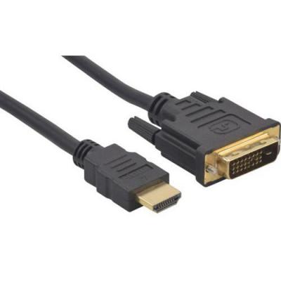 MANUTAN Cordon hdmi a / dvi d 15 m (127971) - Exertis Connect