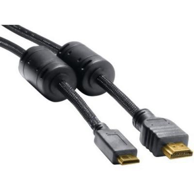 MANUTAN Cordon hdmi haute vitesse vers minihdmi hq - 3,0 m
