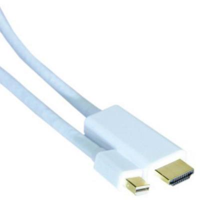 GENERIQUE Cordon Mini Displayport 1.2 m Vers HDMI 2.0 m - 2 m