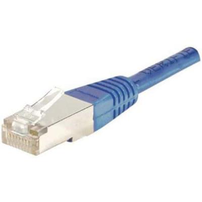 GENERIQUE Cordon RJ45 patch F/UTP CAT 5e Bleu - 3,00 m