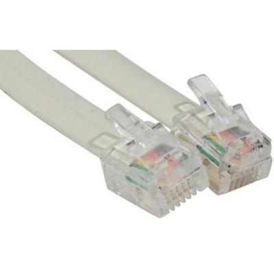 DEXLAN  Cordon RJ12 6 conducteurs pour Telephonie 7 m