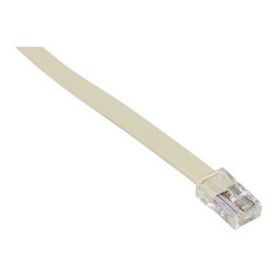 DEXLAN Cordon t&eacute;l&eacute;phonique RJ45 / RJ45 ivoire - 7 m