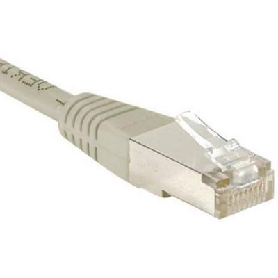DEXLAN Cordon Rj45 Budget Cat&eacute;gorie 5e F/utp Gris - 3 M