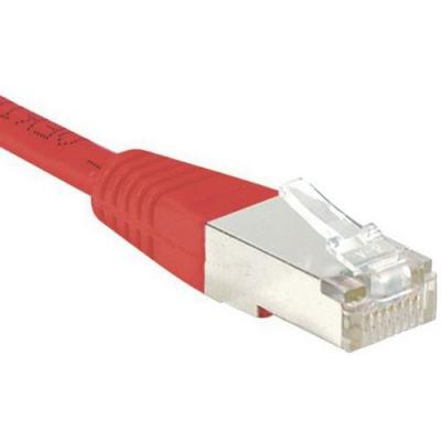 DEXLAN Cordon Rj45 Budget Cat&eacute;gorie 5e F/utp Rouge - 3 M