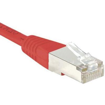 DEXLAN Cordon Rj45 Budget Cat&eacute;gorie 5e F/utp Rouge - 5 M