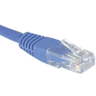 DEXLAN Cordon Rj45 Budget Cat&eacute;gorie 5e U/utp Bleu - 10 M