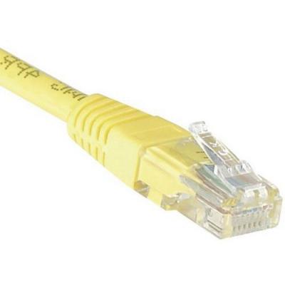 DEXLAN Connect Cordon patch RJ45 Cat.5e U/UTP cuivre 1m - Jaune