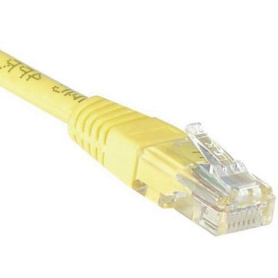 EXC Cordon Rj45 Budget Cat&eacute;gorie 5e U/utp Jaune - 10 M