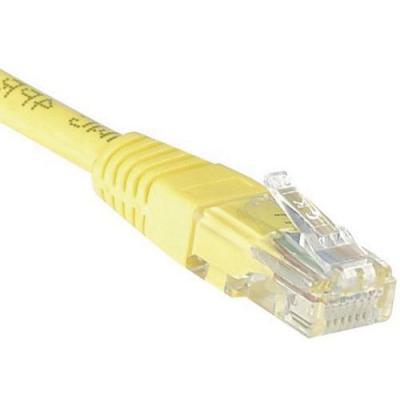 DEXLAN Cordon Rj45 Budget Cat&eacute;gorie 5e U/utp Jaune - 3 M