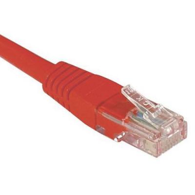 EXC Cordon Rj45 Budget Cat&eacute;gorie 5e U/utp Rouge - 5 M