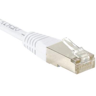 DEXLAN Cordon Rj45 Budget Cat&eacute;gorie 6 F/utp Blanc - 25 M