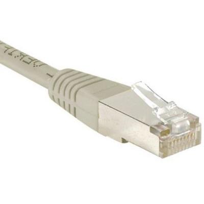 DEXLAN  Lot de 5 Cordons patch RJ45 F/UTP CAT6 gris 2m