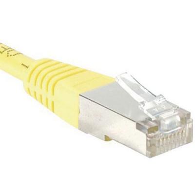 Cordon Rj45 Budget Cat&eacute;gorie 6 F/utp Jaune - 20 M