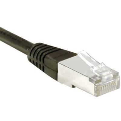 GENERIQUE Cordon Rj45 Budget Cat&eacute;gorie 6 F/utp Noir - 25 M