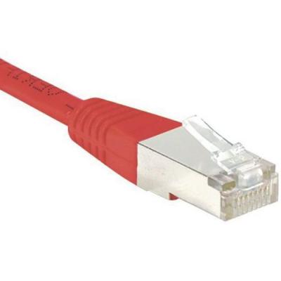 GENERIQUE Dexlan C&acirc;ble de raccordement RJ45 FTP Cat6 Rouge 1&nbsp;m
