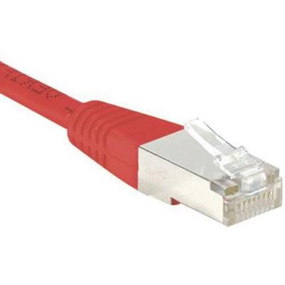 DEXLAN Cordon Rj45 Budget Cat&eacute;gorie 6 F/utp Rouge - 10 M