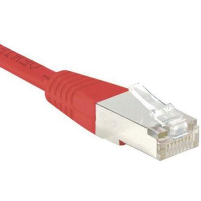 EXC Cordon Rj45 Budget Cat&eacute;gorie 6 F/utp Rouge - 2 M