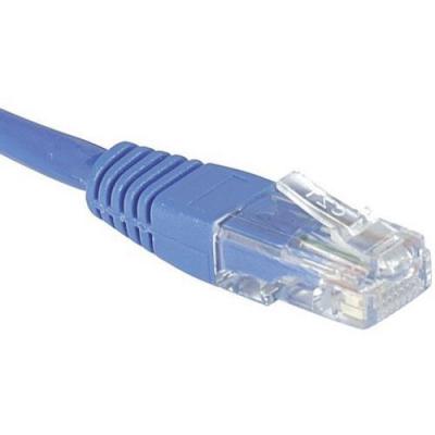 Cordon Rj45 Budget Cat&eacute;gorie 6 U/utp Bleu - 15 M