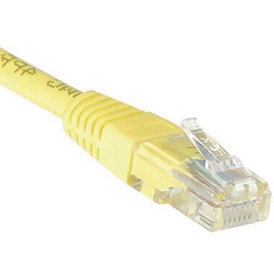 EXC Cordon Rj45 Budget Cat&eacute;gorie 6 U/utp Jaune - 1 M