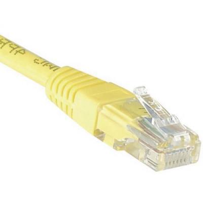 EXC Cordon Rj45 Budget Cat&eacute;gorie 6 U/utp Jaune - 10 M
