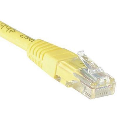 DEXLAN Cordon Rj45 Budget Cat&eacute;gorie 6 U/utp Jaune - 2 M