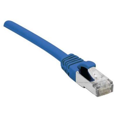 DEXLAN Cordon Rj45 Budget Sur C&acirc;ble Cat&eacute;gorie 7 S/ftp Lsoh Bleu 1m