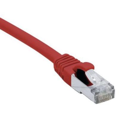 DEXLAN Cordon Patch Rj45 S/ftp sur Cable cat 7 Ls0h Rouge - 0,5 m
