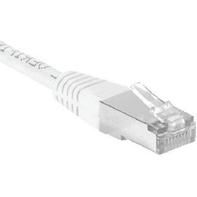 Cordon Rj45 Cat 6a S/ftp Blanc - 15 M Dexlan