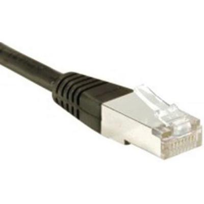 DEXLAN  Cordon RJ45 CAT 6A S/FTP noir - 1 m