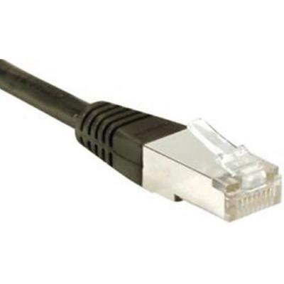 DEXLAN  Cordon RJ45 CAT 6A S/FTP noir - 7,5 m