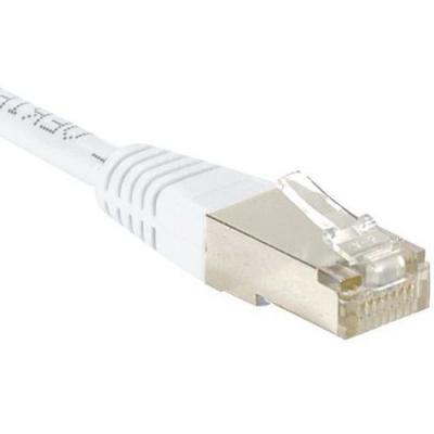 DEXLAN C&acirc;ble RJ45 CAT 5e ECO F/UTP - Blanc - (3m)