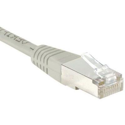 DEXLAN Cordon RJ45 patch F/UTP CAT 5e Gris - 0,30 m