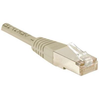 MANUTAN C&acirc;ble RJ45 CAT 5e ECO F/UTP - Gris - (1m)