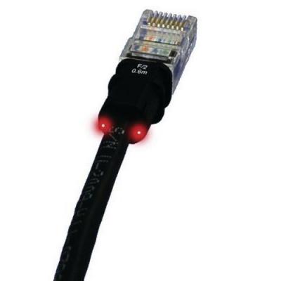 PATCHSEE  F/4 Cordon RJ45 cat&eacute;gorie 5e F/UTP LSOH noir - 1,2 m