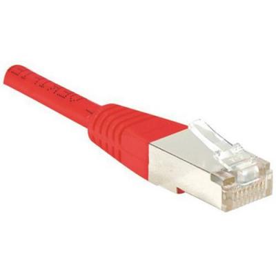 EXC Cordon RJ45 patch F/UTP CAT 5e Rouge - 3,00 m