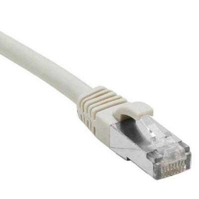 DEXLAN Cordon RJ45 cat&eacute;gorie 5e F/UTP snagless gris - 0,15 m