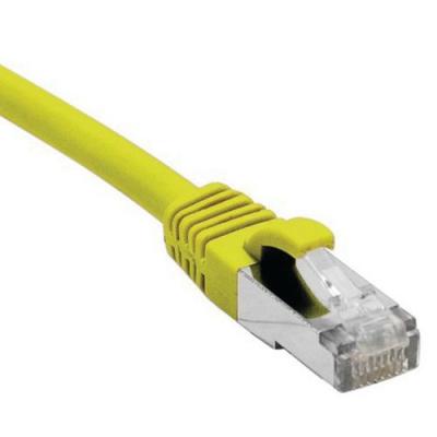 HYPERTEC Cordon RJ45 cat&eacute;gorie 5e F/UTP snagless jaune - 5 m
