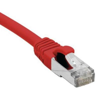 GENERIQUE EXC (0.5m) Cat5e F/UTP RJ-45 Male to RJ-45 Male Network Cable (Red)