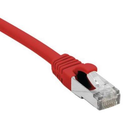 Cordon RJ45 cat&eacute;gorie 5e F/UTP snagless rouge - 2 m