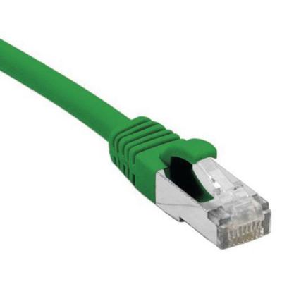 G&eacute;n&eacute;rique - Cordon RJ45 cat&eacute;gorie 5e F/UTP snagless - 2 m - Vert