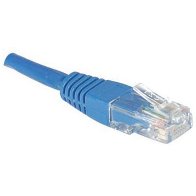 MCAD Cordon RJ45 cat&eacute;gorie 5e U/UTP bleu - 20 m