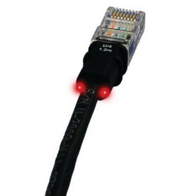 PATCHSEE  Cordon RJ45 cat&eacute;gorie 5e U/UTP noir - 0,6 m