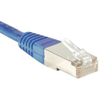 CONNECT C&acirc;ble RJ45 CAT6 ECO F/UTP - Bleu - (0,15m)