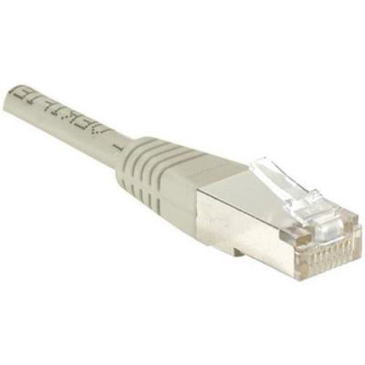 NO NAME Cordon RJ45 cat&eacute;gorie 6 F/UTP gris - 25 m