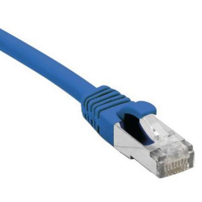 Cordon RJ45 cat&eacute;gorie 6 F/UTP LSOH snagless bleu - 0,3 m