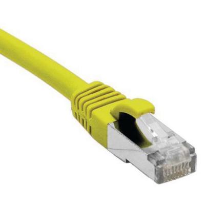 MCAD Cordon Rj45 Cat&eacute;gorie 6 F/utp Lsoh Snagless Jaune - 10 M