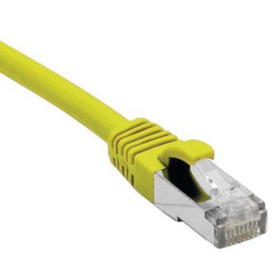 MCAD Cordon RJ45 cat&eacute;gorie 6 F/UTP LSOH snagless jaune - 20 m