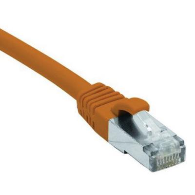 CUC Cordon RJ45 cat&eacute;gorie 6 F/UTP LSOH snagless orange - 0,5 m