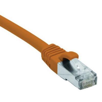 CONNECT Cordon RJ45 cat&eacute;gorie 6 F/UTP LSOH snagless orange - 5 m