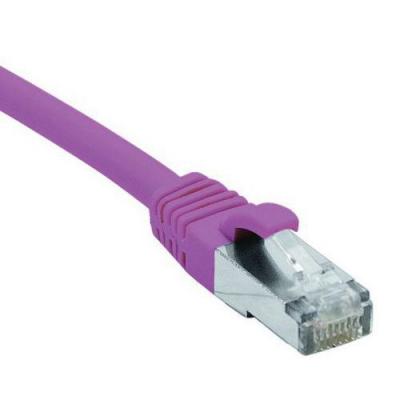 CUC Cordon RJ45 cat&eacute;gorie 6 F/UTP LSOH snagless rose - 10 m